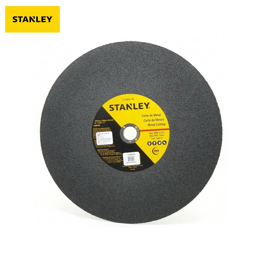 ใบตัดเหล็ก 14" x 7/64" x 1" STANLEY รุ่น STA8011R