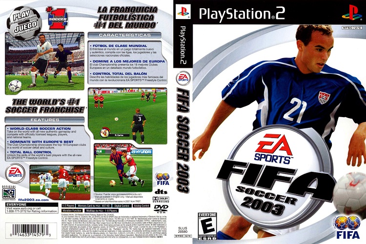 FIFA SOCCER 2003 [US : DVD5 1 Disc]