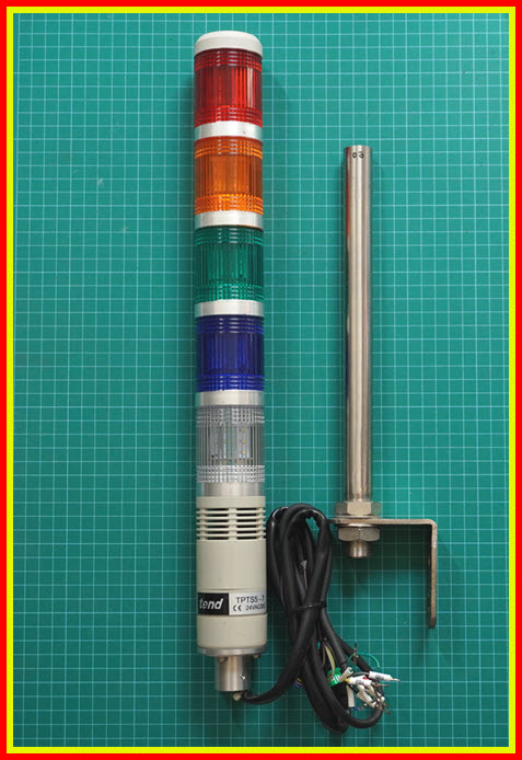 1x ไฟ LED เทาเวอร์ ยี่ห้อ tend รุ่น TPTS5-7 แรงดัน 24 V AC/DC