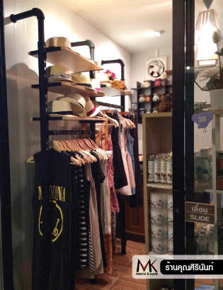 อุปกรณ์ตกแต่งร้านขายเสื้อผ้า อะคริลิค ราคาถูก