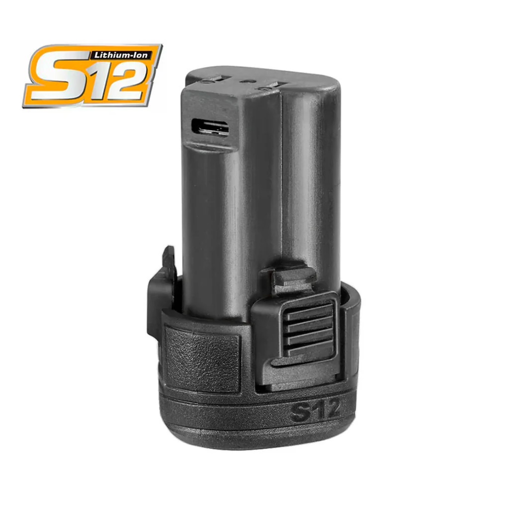 INGCO แบตเตอรี่ไอออน 12 V ขนาด 1.5AH (ชาร์จ TYPE C) รุ่น FBLI12153 ใช้กับสว่านไร้สาย 12V INGCO ทุกกรุ่น