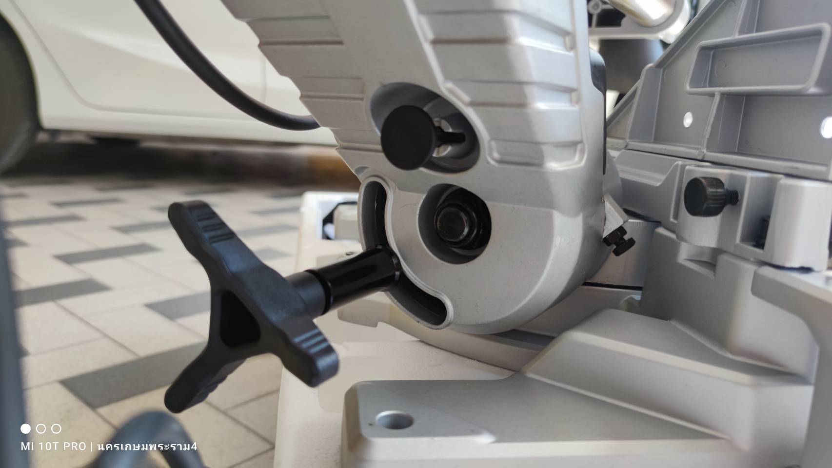 แท่นตัดองศา10" SM18 STANLEY สไลด์ได้ มีเลเซอร์