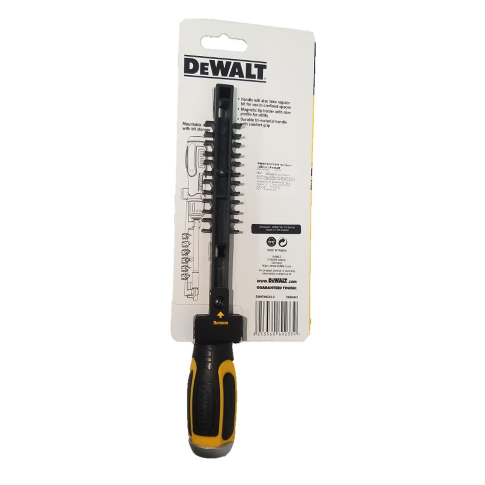 ชุดไขควงเปลี่ยนหัว 12 ดอก รุ่น DWHT69233-0 DEWALT