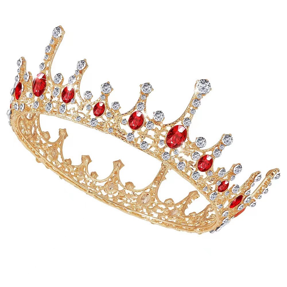 (พร้อมส่ง) มงกุฎ 033 มงกุฎฐานวงกลม มงกุฎเจ้าหญิง มงกุฎปัจฉิม สินค้าพร้อมส่งจากไทย