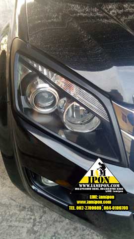 HEAD LAMP COVER ALL NEW D-MAX 2012 UP FLATBLACK V.2 ครอบไฟหน้าดำด้านออนิวดีแม็ก 2012 V.2