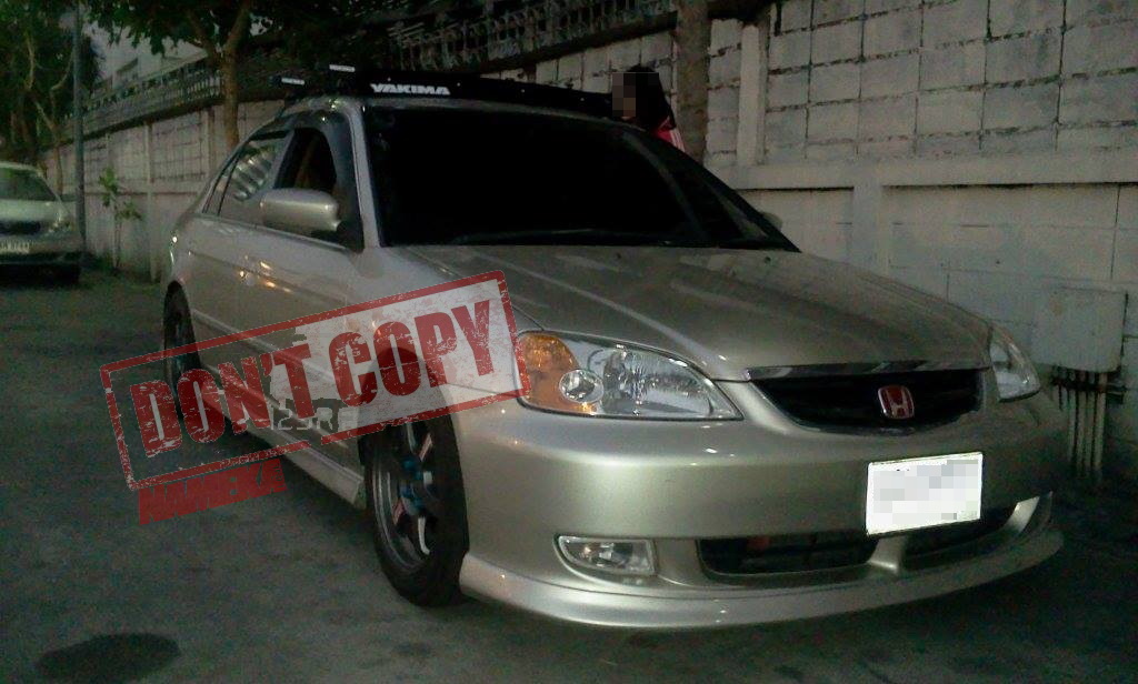 แร็คหลังคา HONDA