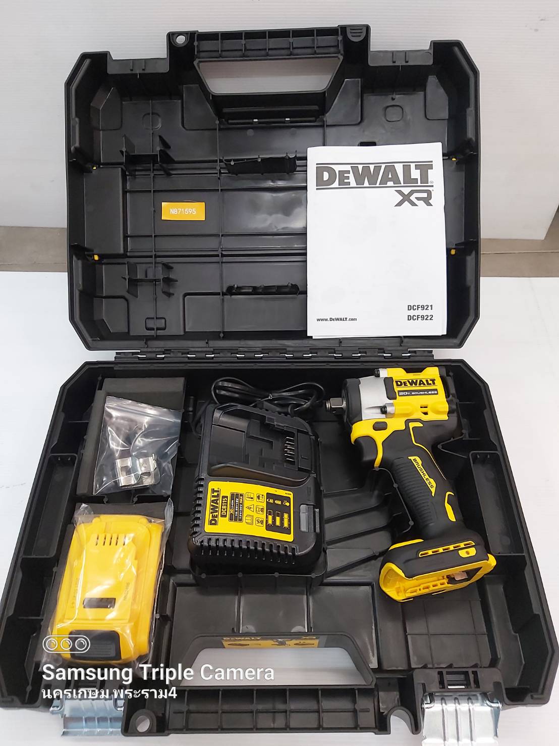 บล๊อก1/2ไร้สาย20V ATOMIC DCF921P1 DEWALT