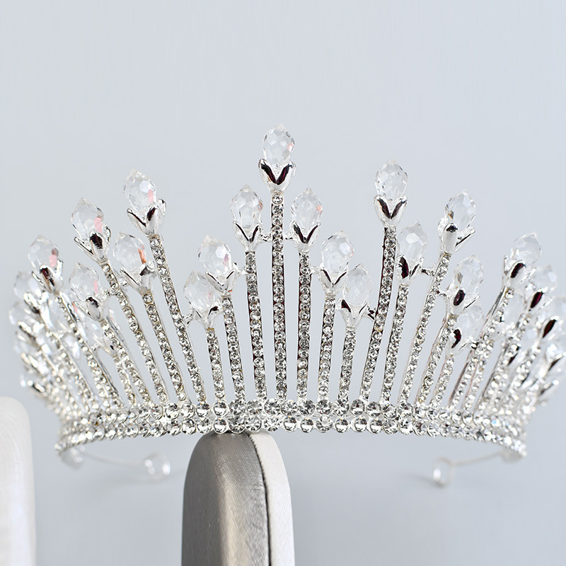 (พร้อมส่ง) เทียร่า 416 มงกุฎนางงาม ครึ่งหัว งานสวย ปราณีต QCเพชรทุกเม็ด สินค้าพร้อมส่งจากไทย