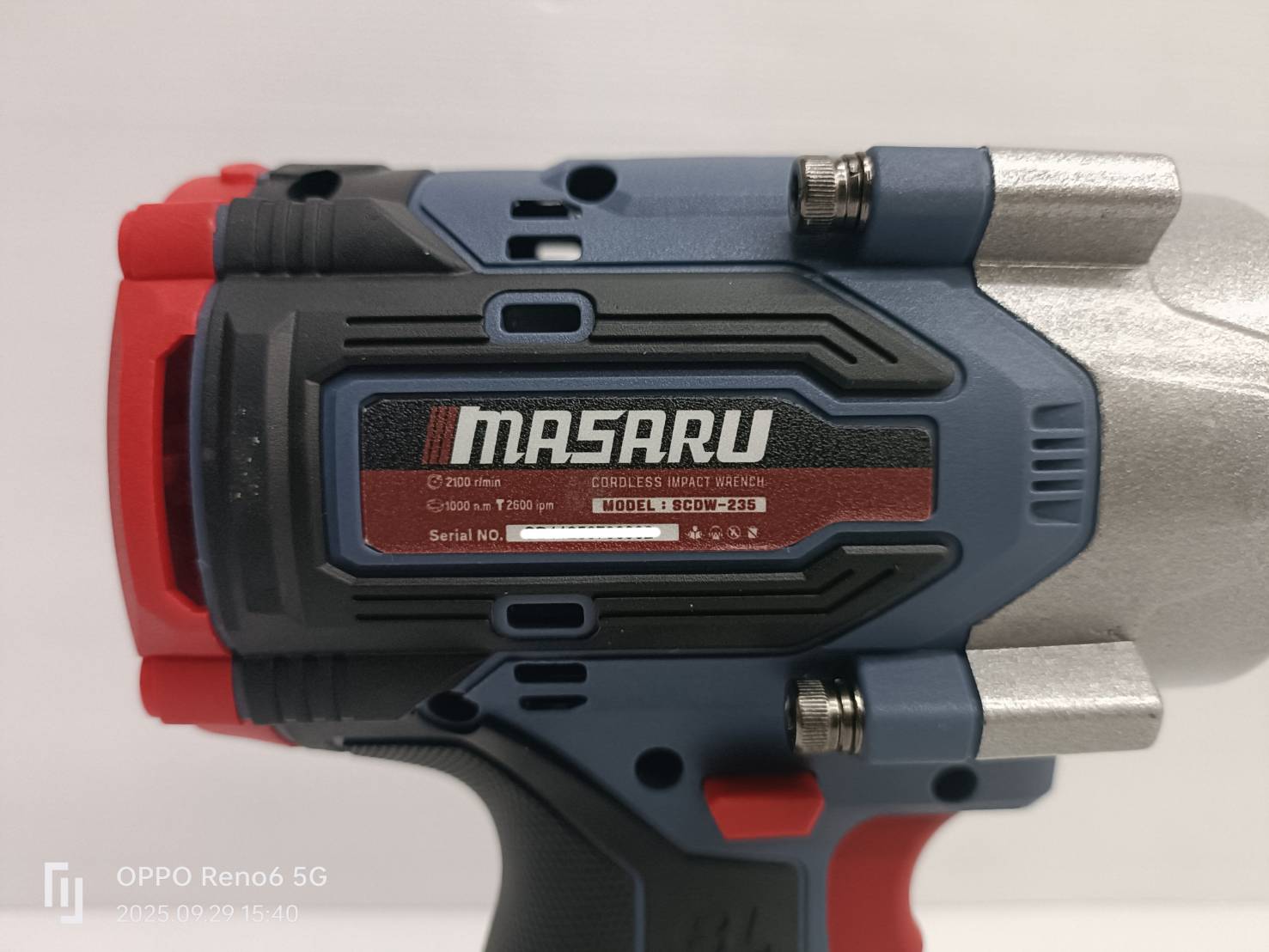 MASARU บล็อคไร้สาย20V SCDW-235-B1