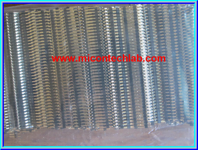 5x พินเฮดเดอร์ตัวผู้ ขาตรง 1x40 ขา พิทซ์ 2.54 มม.