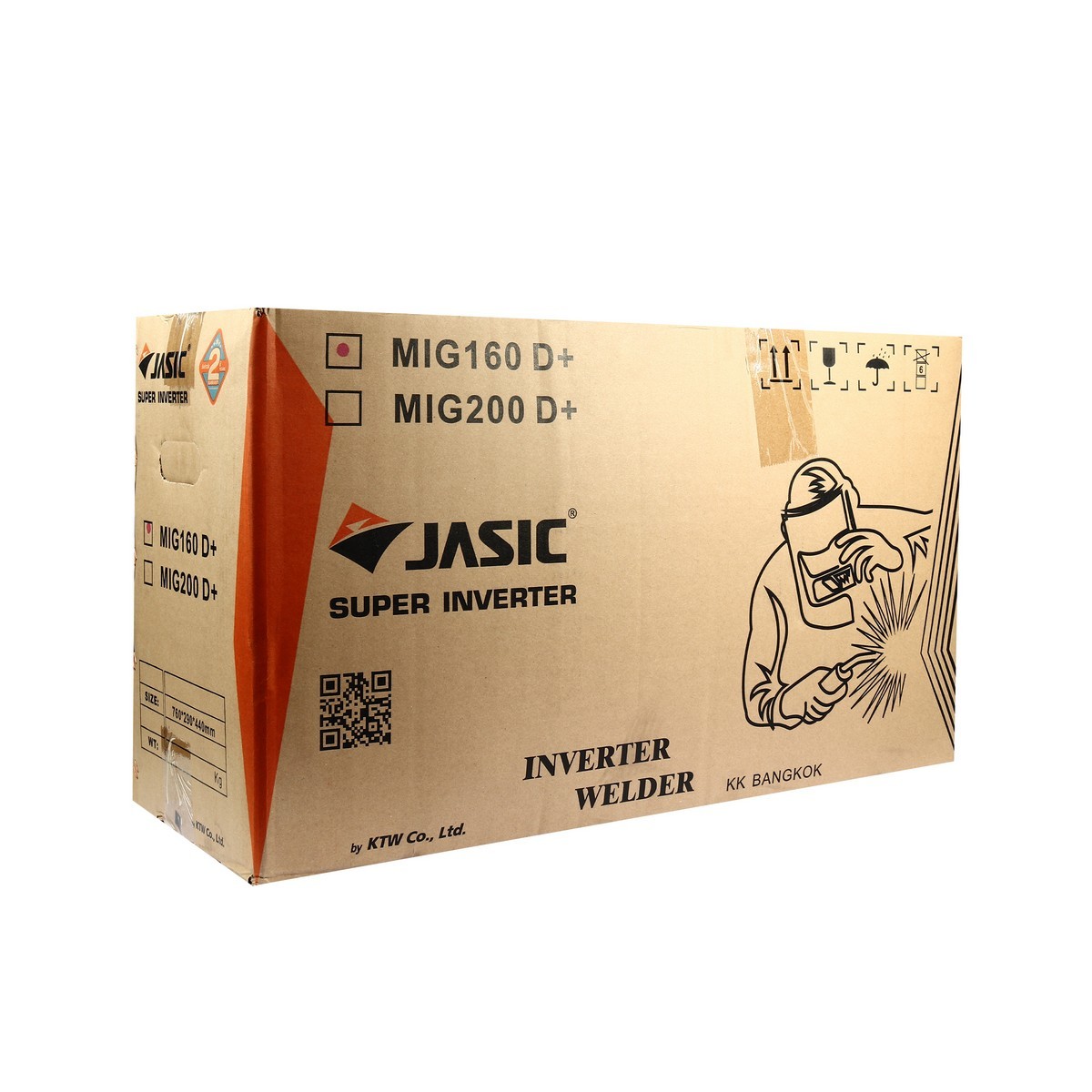 เครื่องเชื่อมไฟฟ้า MIG160D+ JASIC