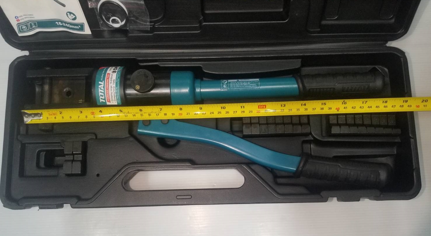 คีมย้ำหางปลาไฮดรอลิค 16-240mm² THCT0240 TOTAL