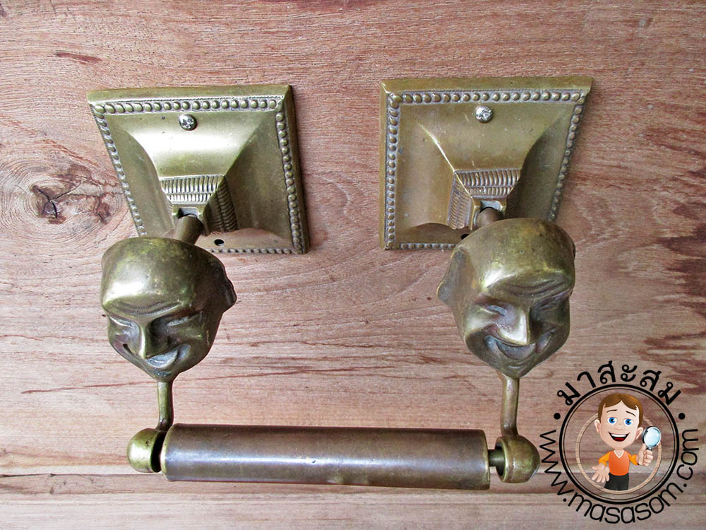 ที่แขวนกระดาษชำระทองเหลือง