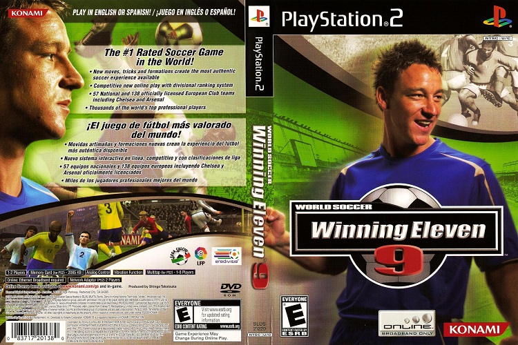 WORLD SOCCER WINNING ELEVEN 9 [US : DVD5 1 Disc]