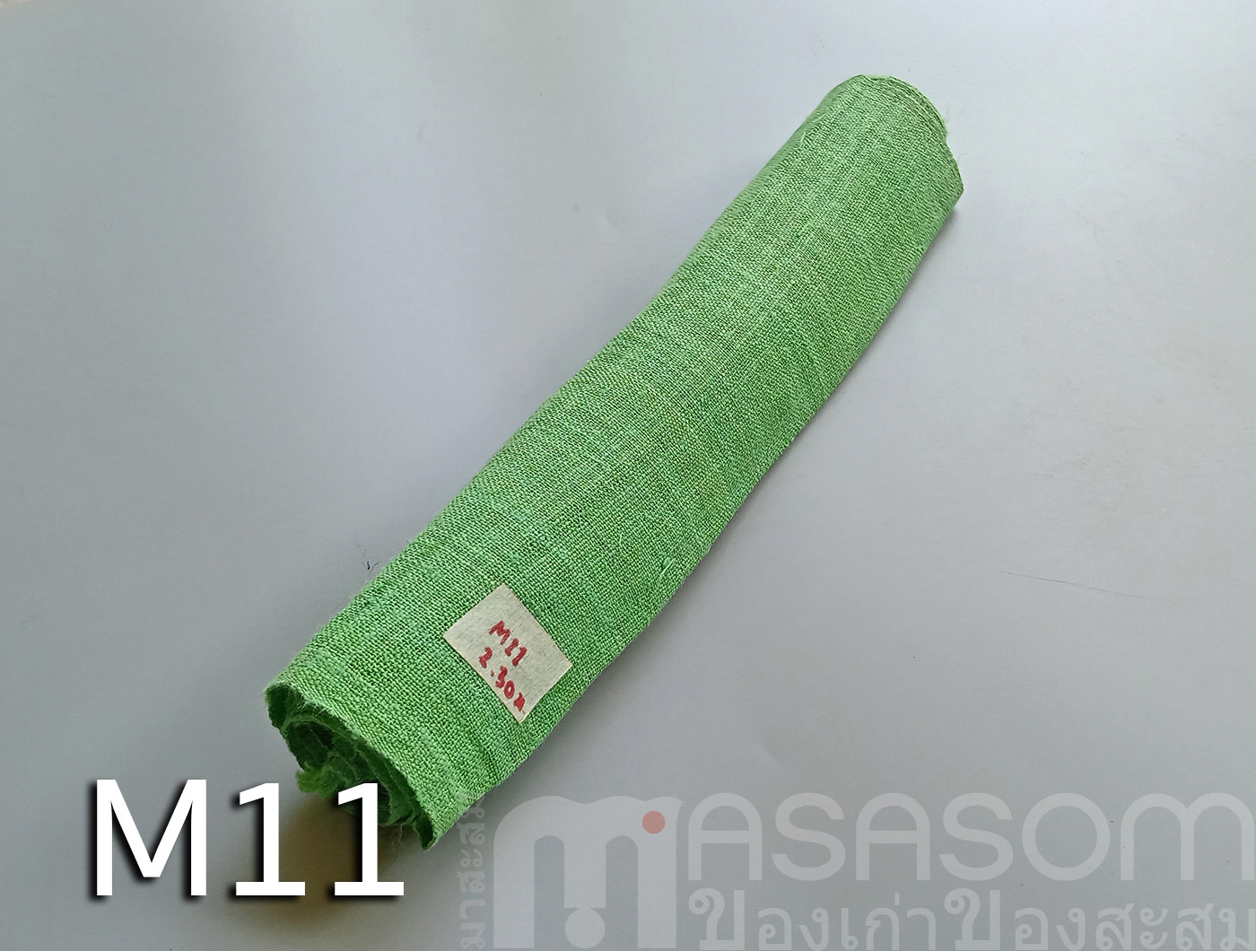 ผ้าใยกัญชงทอมือย้อมสี