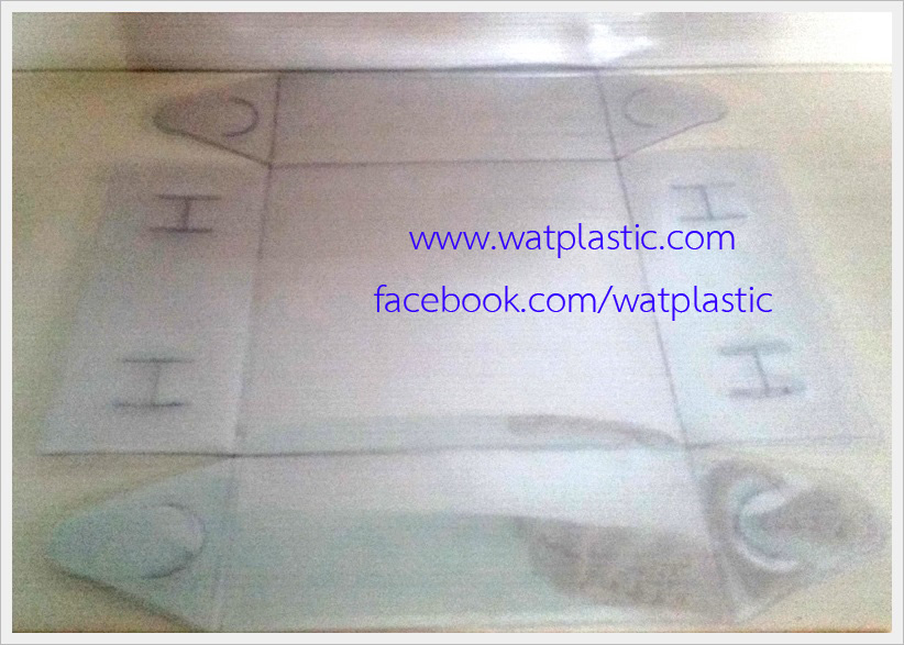 กล่องผ้าขนหนู ขนาด 19.1 x 26.7 x 7 cm