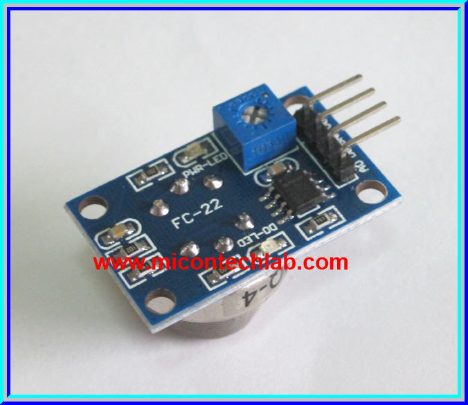 1x MQ-4 Methane Gas Sensor, Compress Natural Gas CNG MQ4 Sensor Module