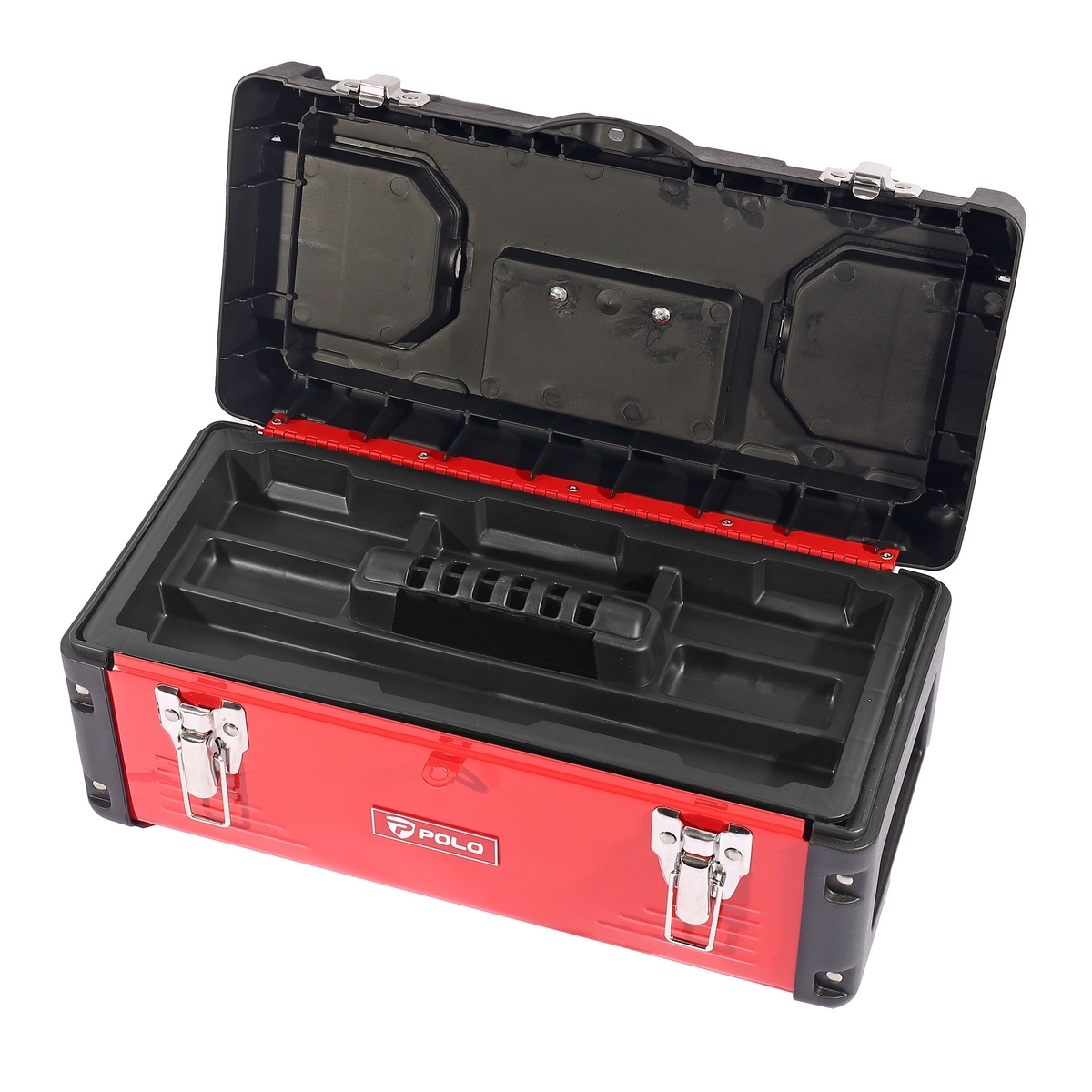 POLO กล่องเครื่องมือเหล็ก/พลาสติก PP 16 นิ้ว รุ่น MP16