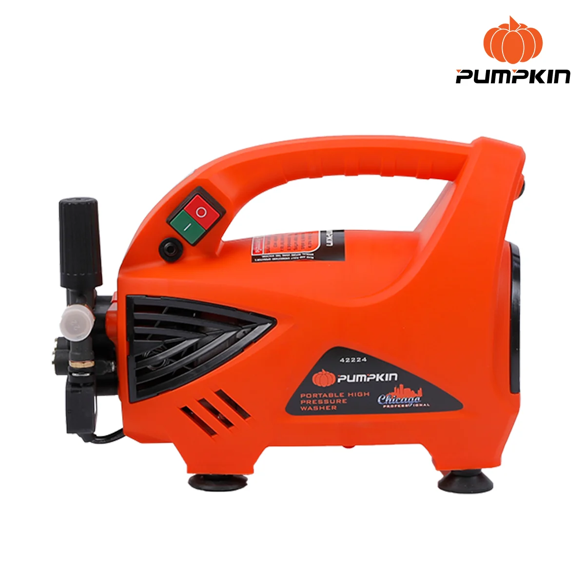 PUMPKIN เครื่องฉีดน้ำแรงดันสูง รุ่นปรับแรงดัน CHICAGO 135 bar CG-135AJ/42224