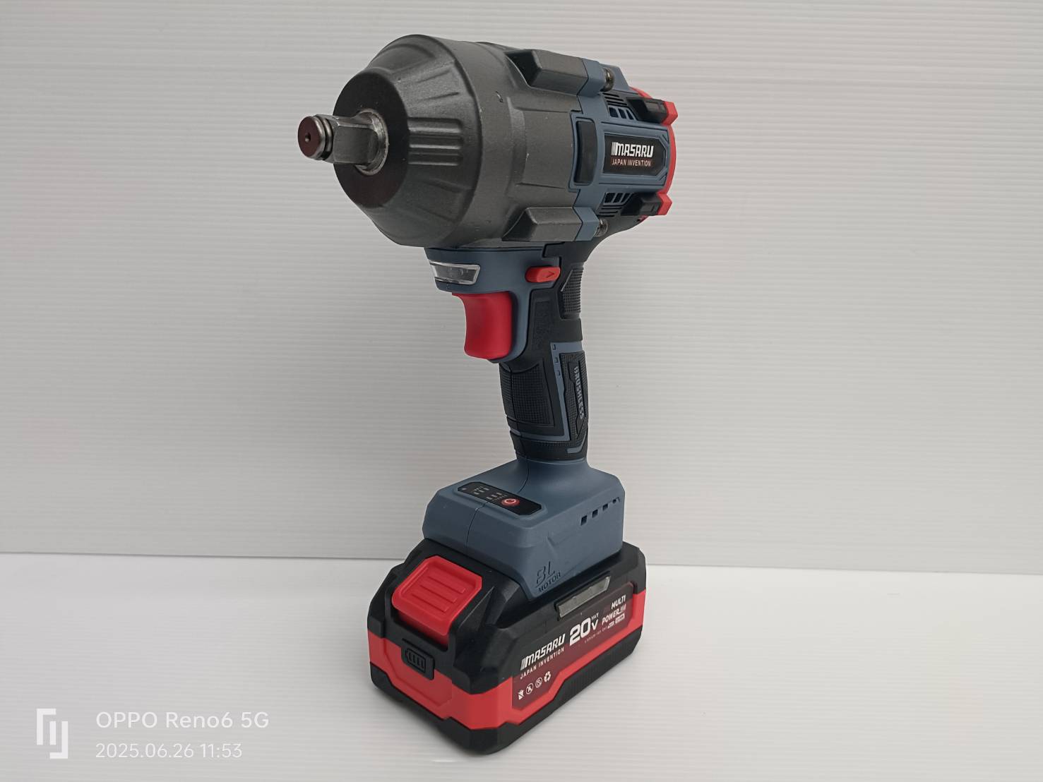 MASARU บล็อกแบต20V SCDW-165-B1 BRUSHLESS