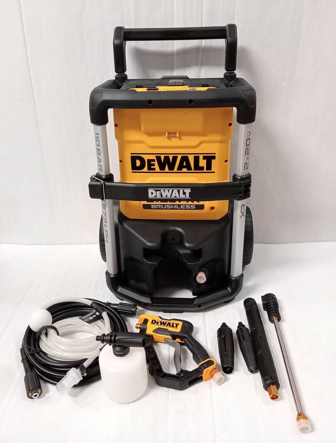 เครื่องฉีดน้ำ110Bar. 18V+18V DCMPW1600 DEWALT