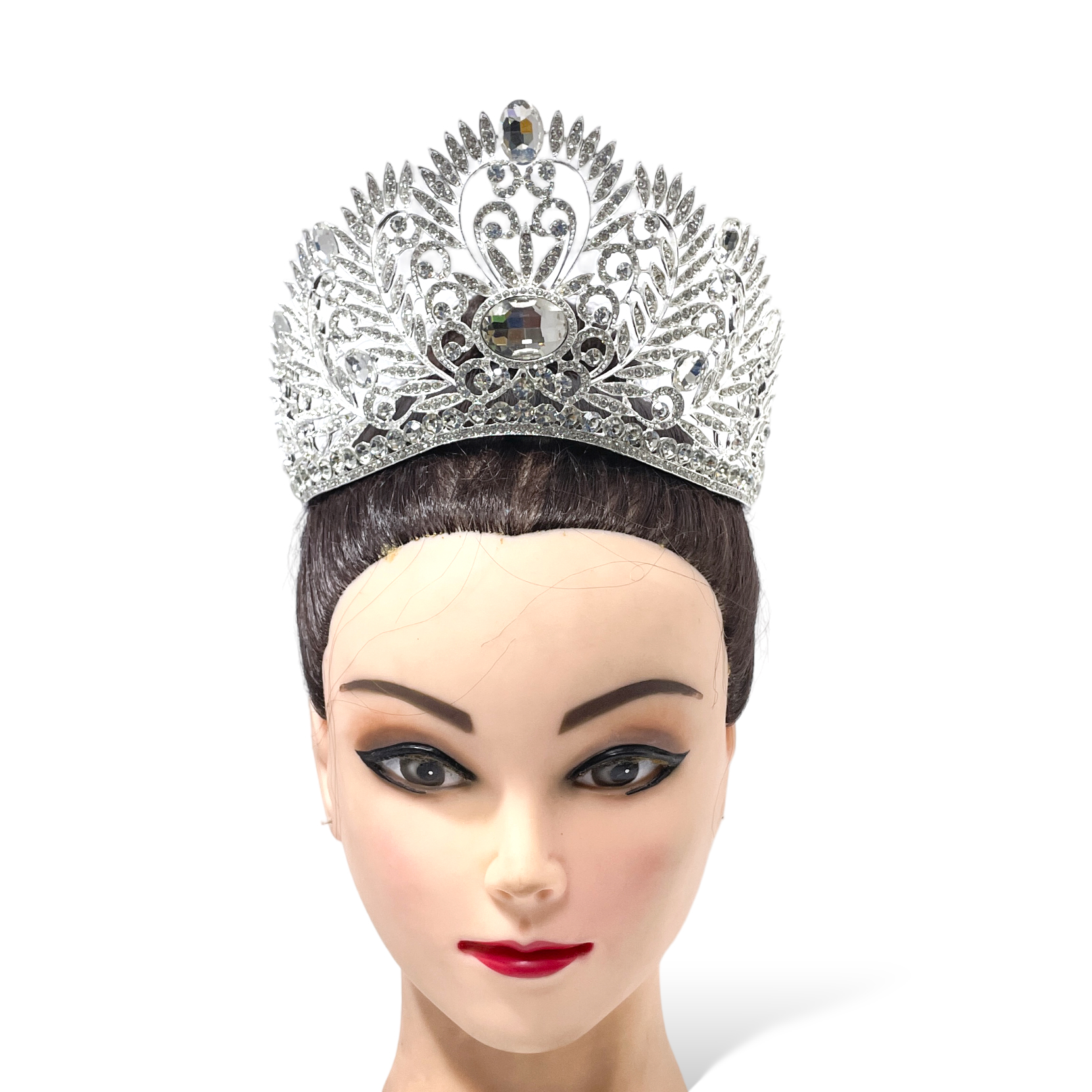 (พร้อมส่ง) เทียร่า 400 มงกุฎนางงาม งานสวย ปราณีต QCเพชรทุกเม็ด สินค้าพร้อมส่งจากไทย