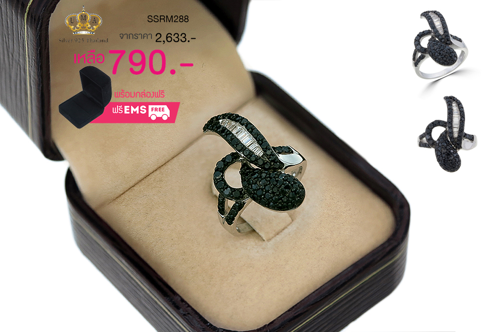 แหวนเพชร ประดับ เพชรCZ แหวนทรงแปลกตา สวยโดดเด่น ดีไซน์เริศ คุณภาพจัดเต็ม รับประกันไม่มีผิดหวัง