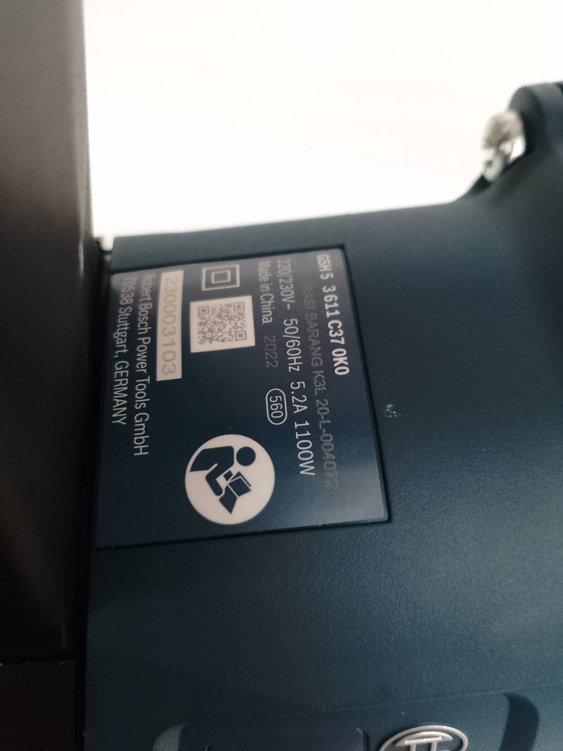 สกัดไฟฟ้า GSH5 BOSCH (SDS-MAX)