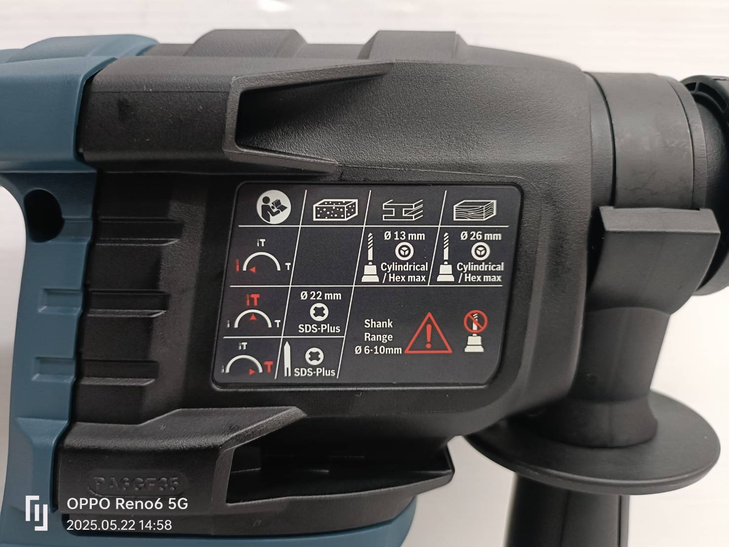 สว่านโรตารี่ไร้สาย GBH18V-22X ONE CHUCK BOSCH SOLO