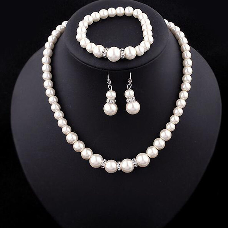 (พร้อมส่ง) สร้อยคอไข่มุกเหมือนแท้ รุ่น 022 | สวยหรู เกรดพรีเมี่ยม | ร้านค้าไทย ส่งไว