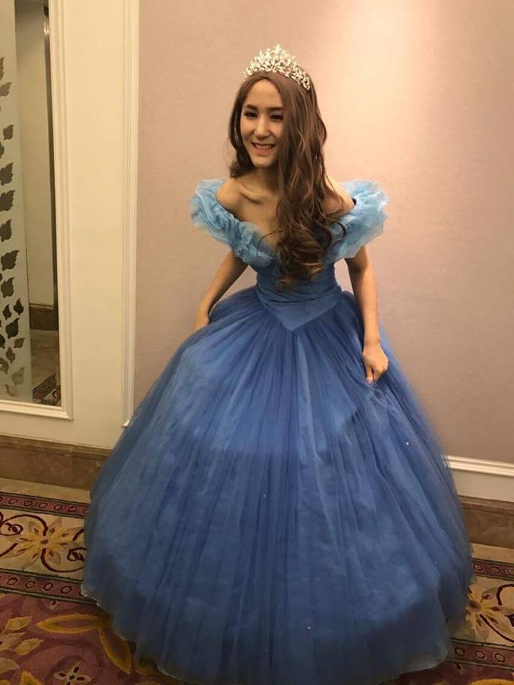 ชุดเจ้าหญิงซินเดอเรลล่า @ Movie 2015