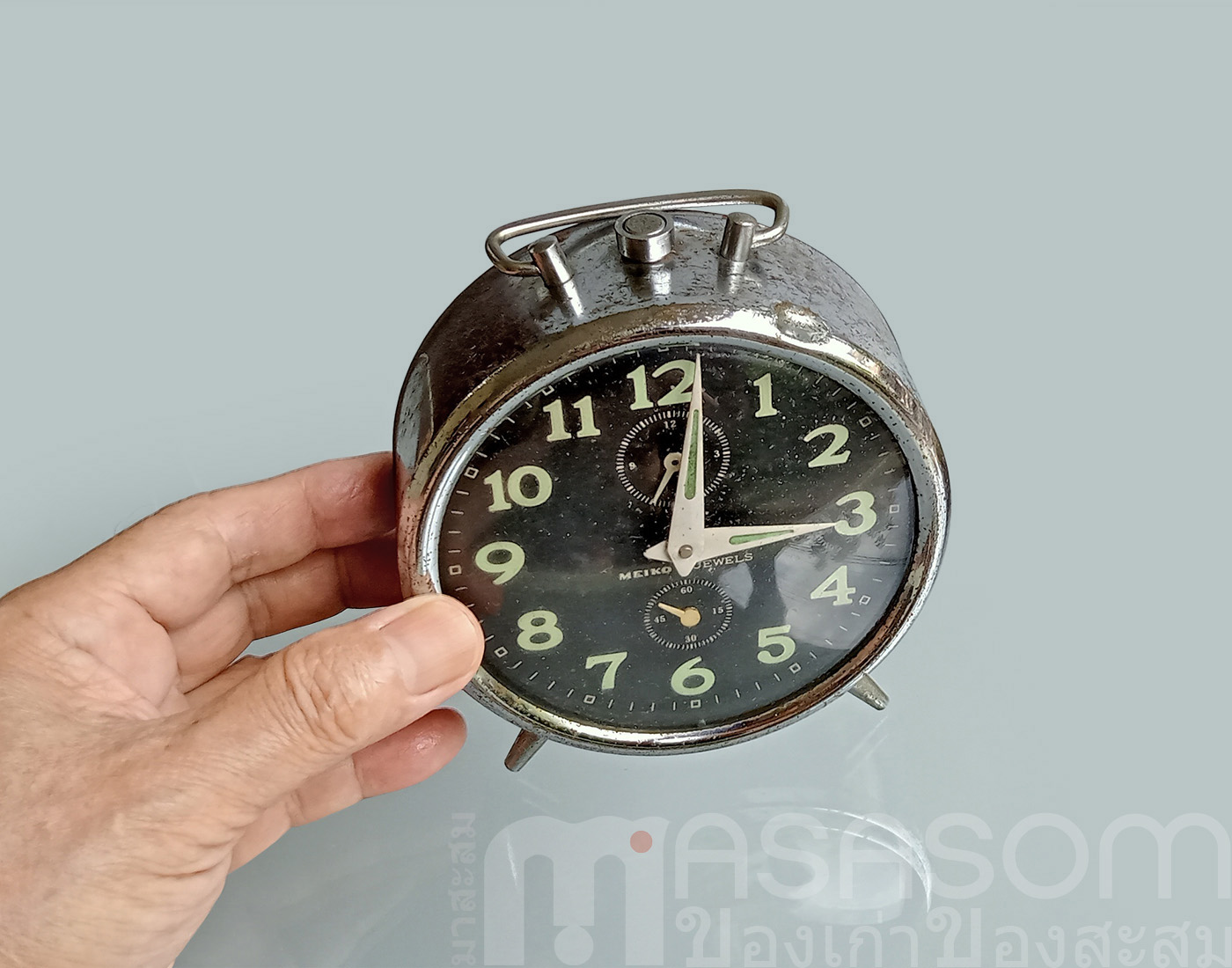 นาฬิกาปลุกแบบไขลานMEIKO