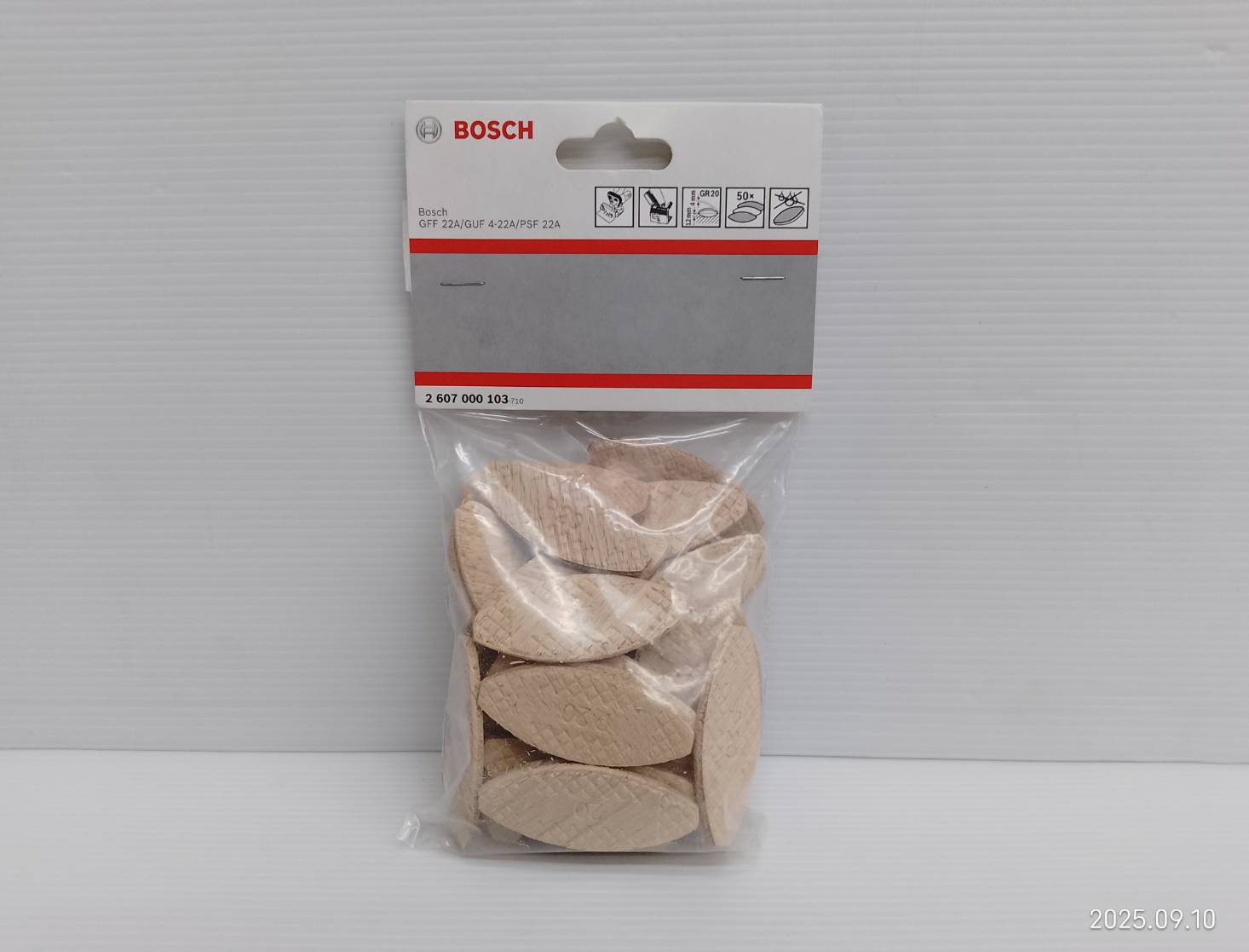 จอยท์บิสกิต เบอร์ 20 BOSCH 2607000103 จำนวน 50 ชิ้น