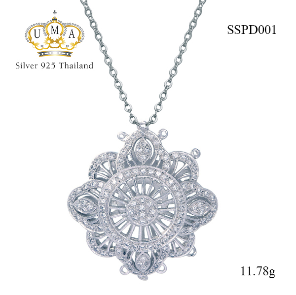 จี้เงินแท้925ประดับเพรชแท้สวิส เกรดดี น้ำใส ,จี้,จี้ เงิน,จี้ เงิน แท้,จี้ เพชร,จี้ เพชร แท้ ราคา ถูก,จี้แฟชั่น,จี้ผู้หญิง,จี้สวยๆ,Pendant silver925