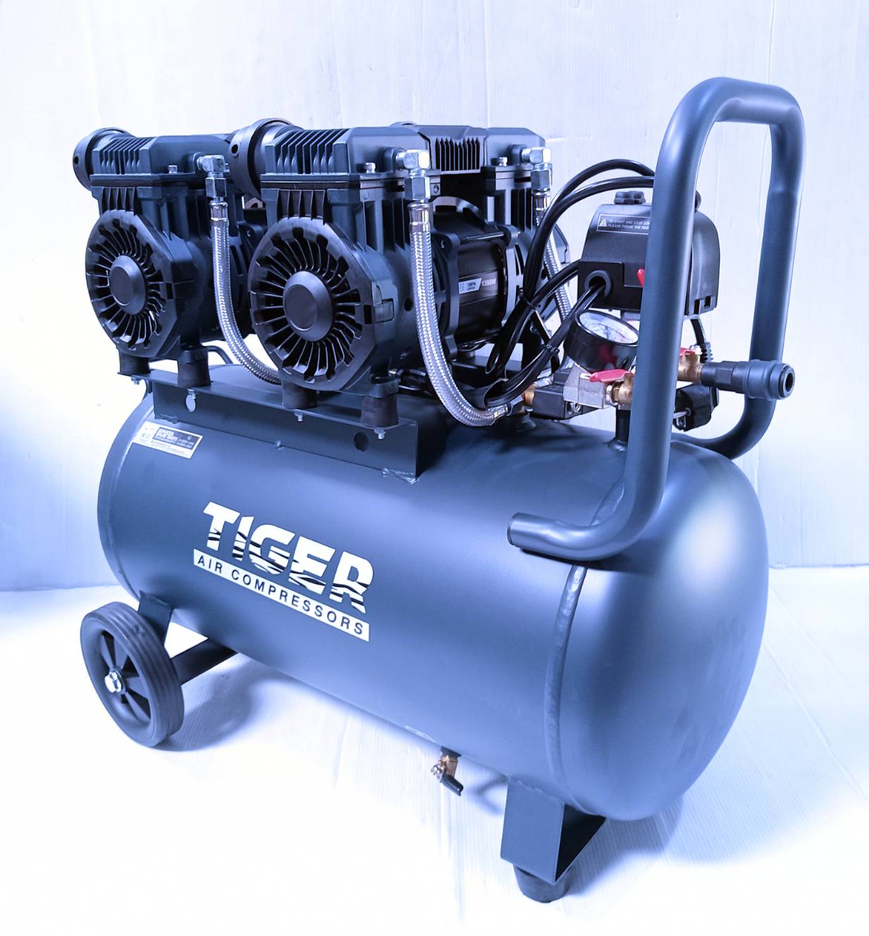 ปั้มลมเสียงเงียบ TIGER 50 ลิตร รุ่น JAGUAR-50