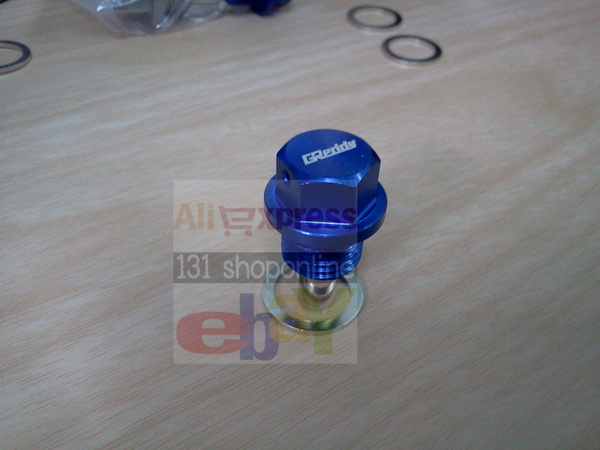 Greddy น็อตน้ำมันเครื่องแม่เหล็กพลังสูง สำหรับ Mitsubishi Mazda Honda Suzuki Nissan Toyota ส่งฟรี EMS ทั่วไทย