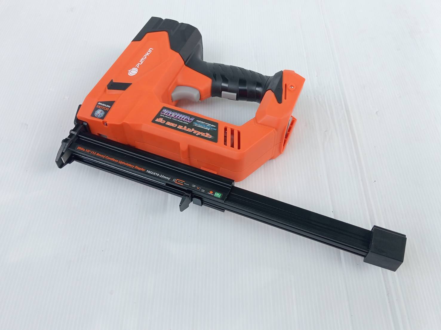 เครื่องยิงตะปูไร้สาย20V 1022J INF-1022JSB PUMPKIN (เครื่องเปล่า) 50482