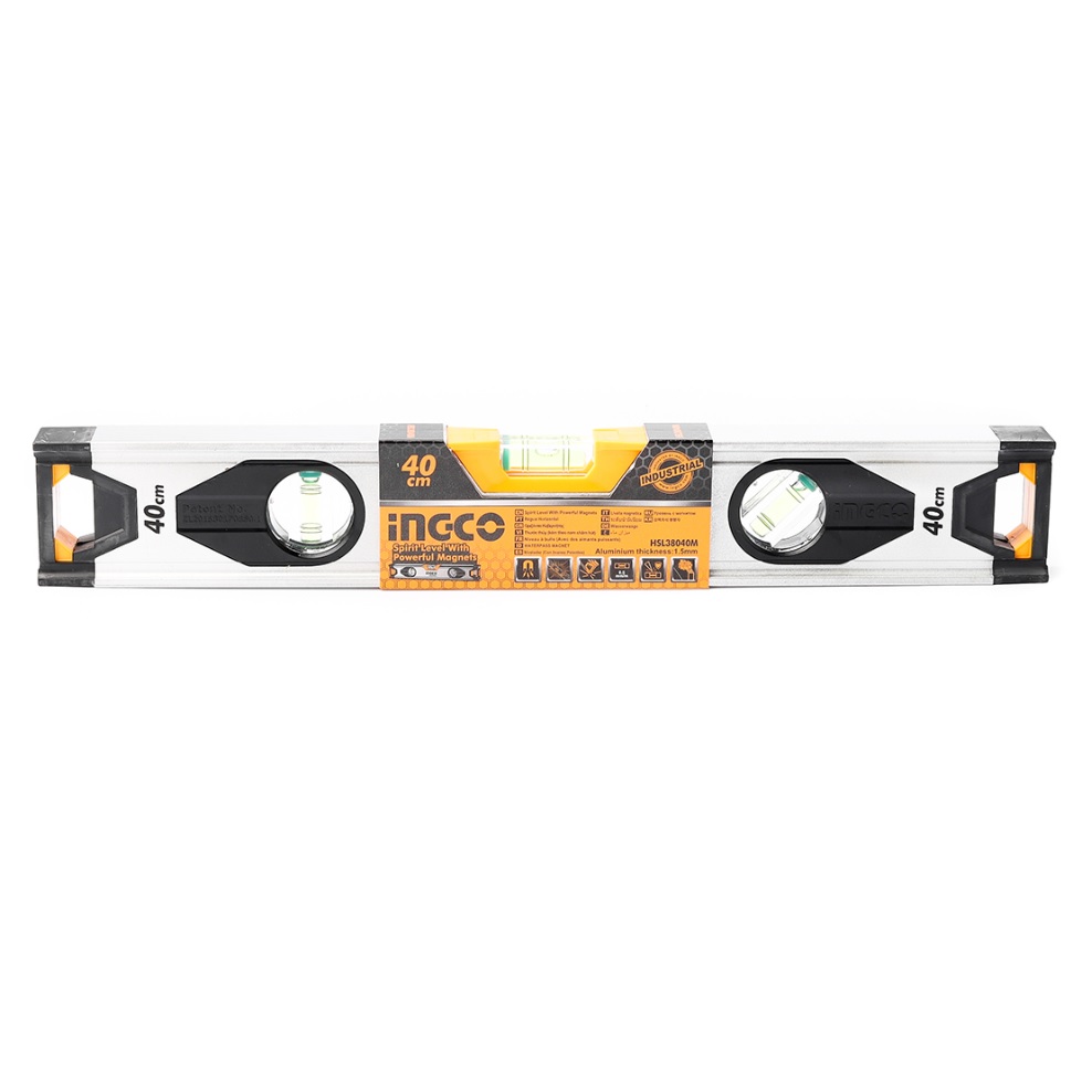 INGCO HSL38040M ระดับน้ำ40CM(16 นิ้ว)+แม่เหล็ก