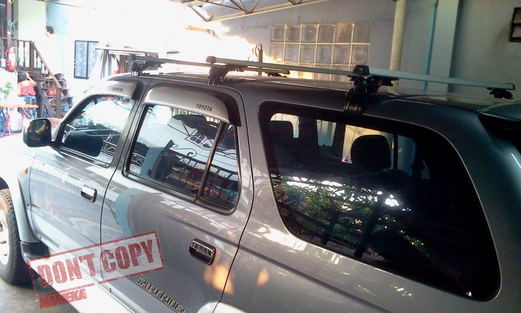 roof rack NC-01 ชุดขาจับแร็คหลังคาพร้อมคานขวาง สำหรับรถยนต์ทุกรุ่น