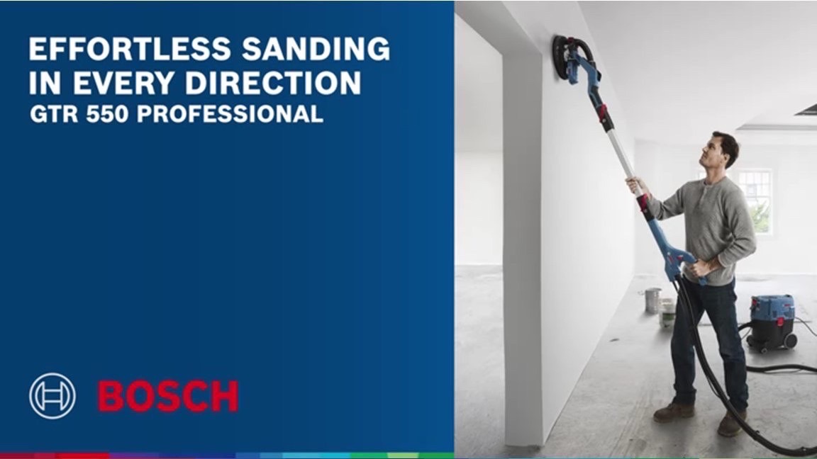 เครื่องขัดผนัง 9" GTR550 BOSCH