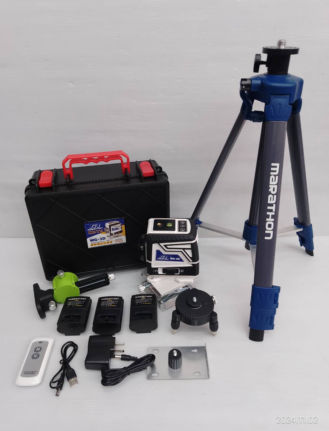 MARATHON เลเซอร์แสงเขียว 12 เส้น รุ่น WG-3D