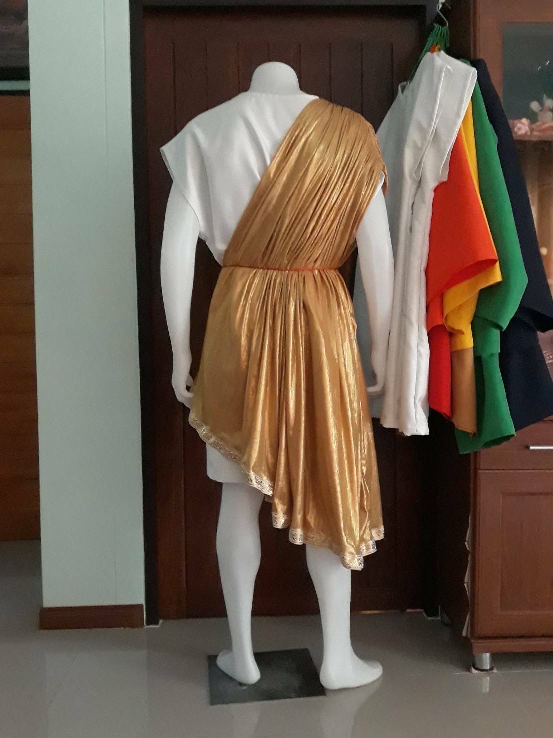 ชุดคิงส์โรมัน / ชุดเทพ Hermes / ชุดโรมันชาย / ชุดเทพเจ้า / ชุดกรีกชาย / ชุดเจ้าชายกรีก /