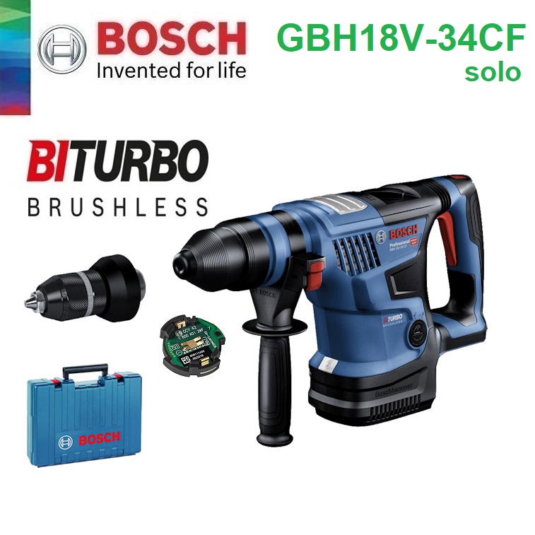 สว่านโรตารี่ไร้สาย GBH18V-34CF BOSCH SOLO