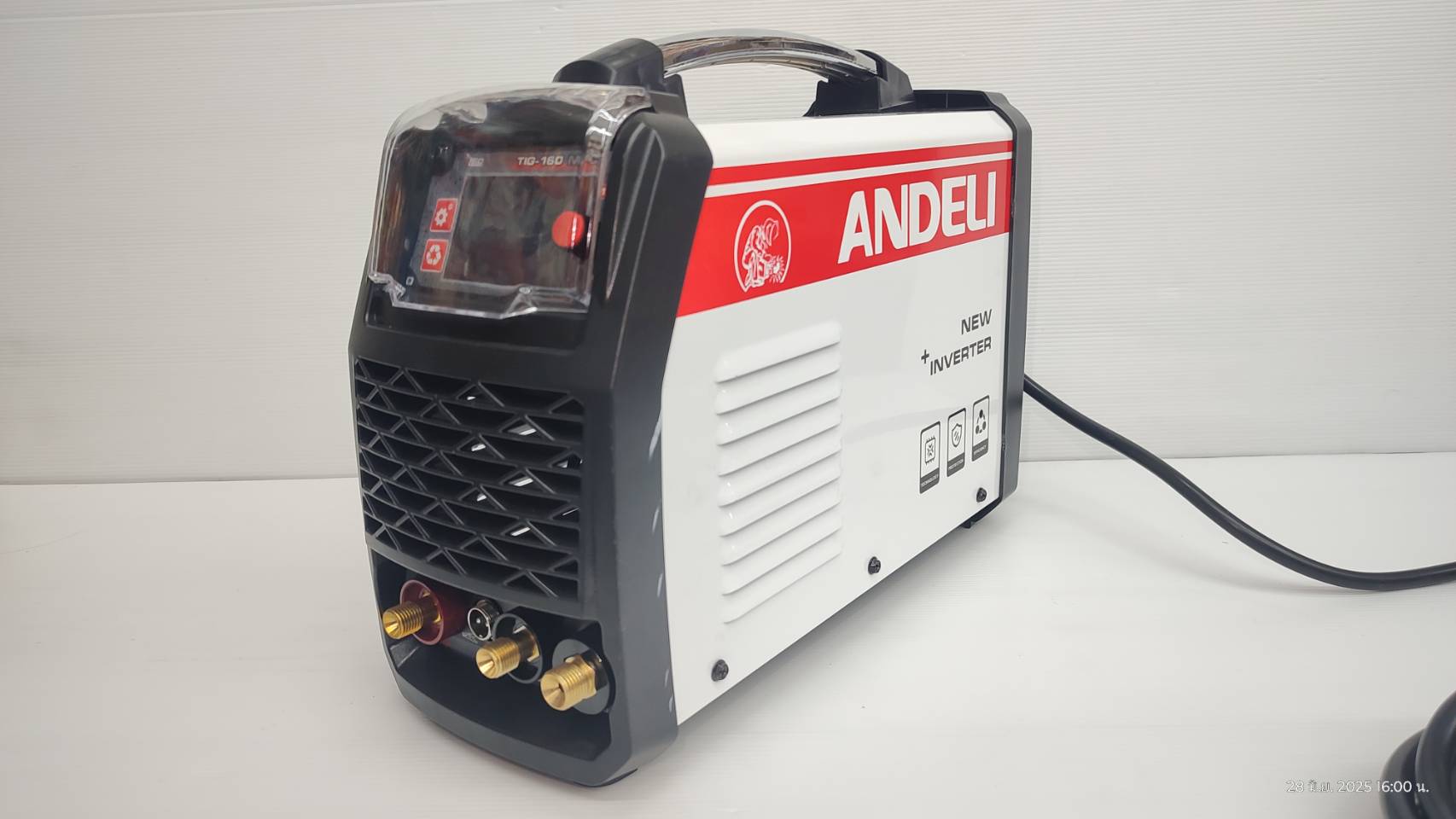 ANDELI ตู้เชื่อมอาร์กอน TIG-160MPC ปรับไฟที่ด้ามเชื่อมได้