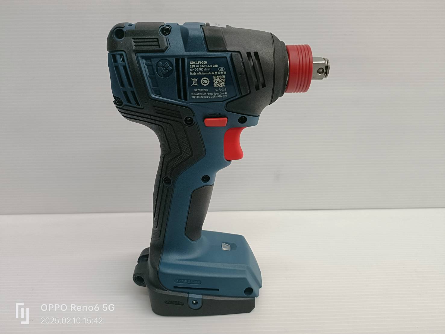 ไขควง1/4-บล๊อก1/2ไร้สาย GDX18V-200 BOSCH SOLO