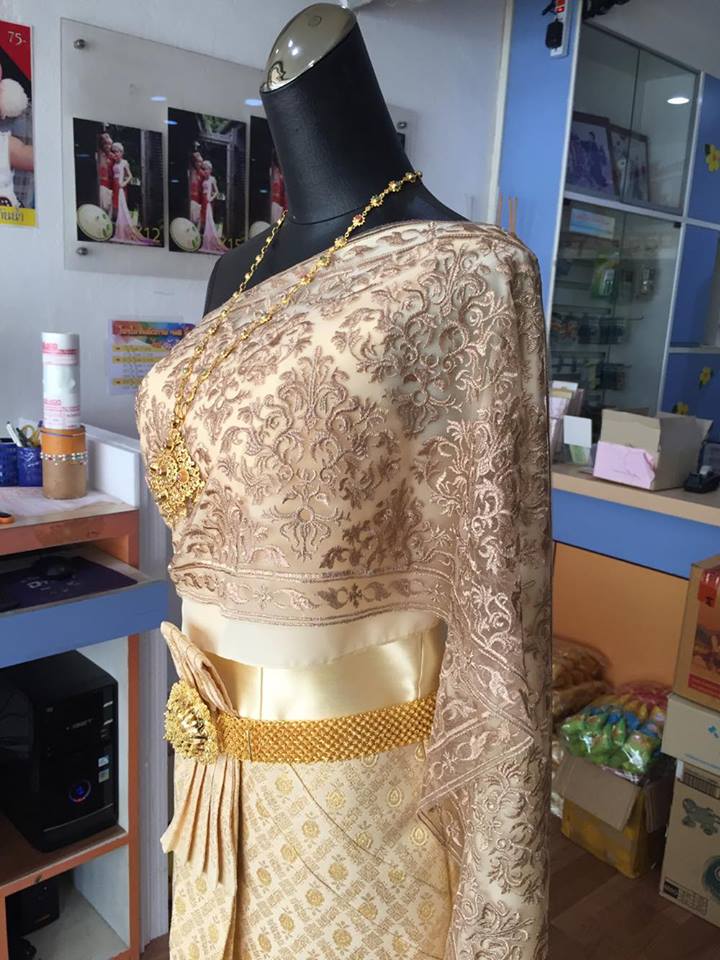 (พร้อมส่ง) ชุดไทยพร้อมส่ง รหัส 024