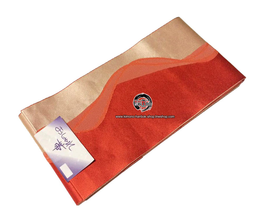 โอบิเส้น สีส้ม02