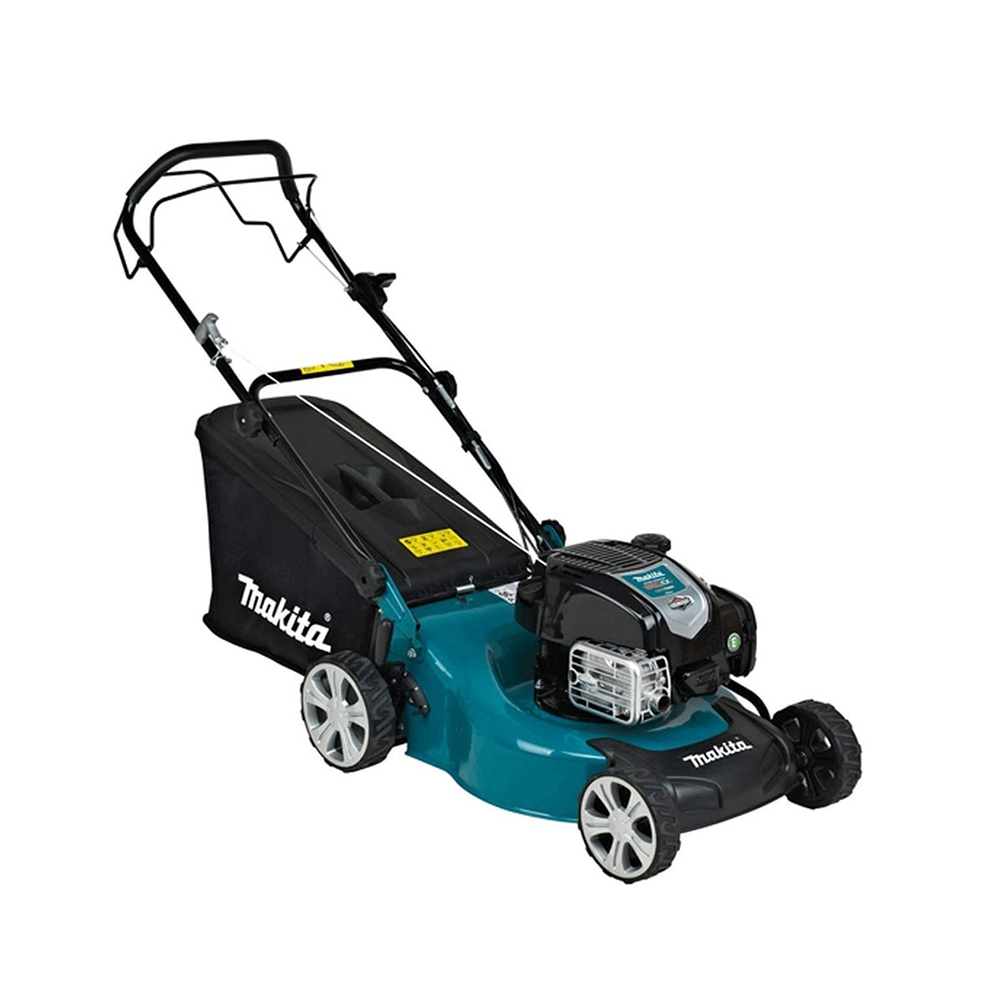 ตัดหญ้าเครื่องยนต์ (ขับเคลื่อน) 18-1/8″ 4จังหวะ 163cc 60L PLM4621N2 MAKITA