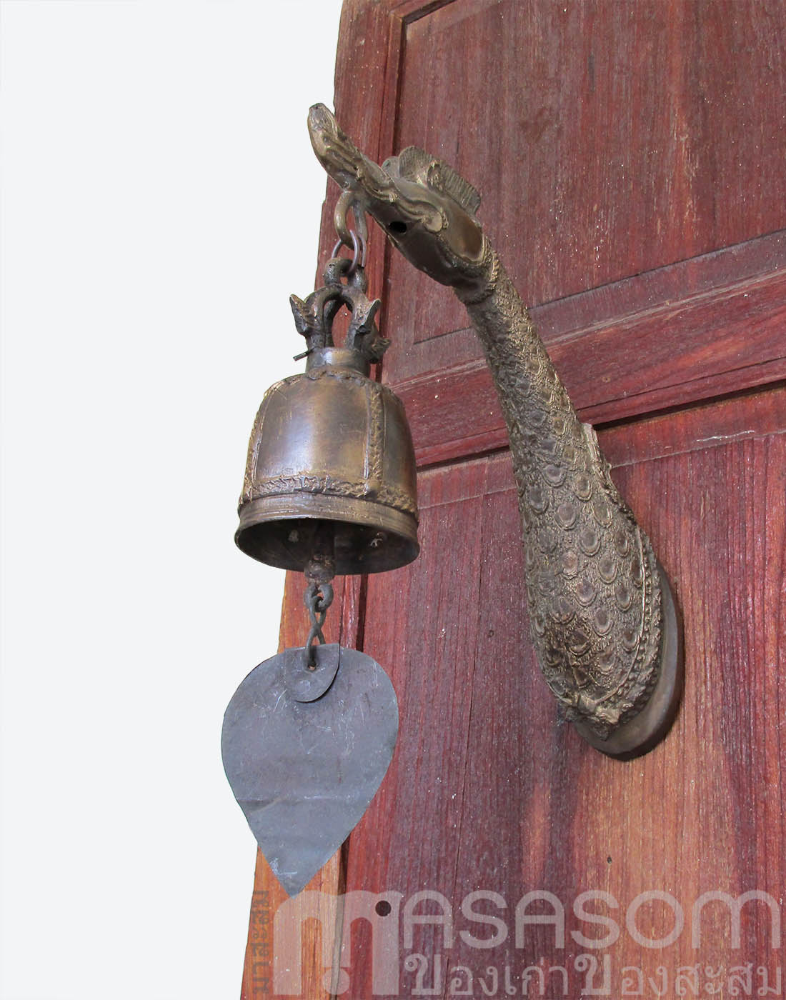 หงส์พร้อมกระดิ่งแขวนผนัง