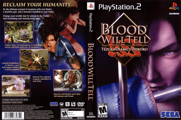 BLOOD WILL TELL [US : DVD5 1 Disc]